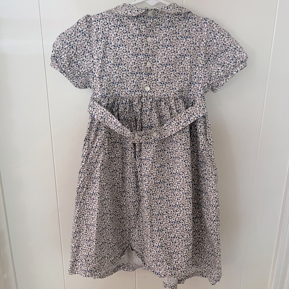 Size 5 Luli & Me smocked floral dress - Picture 2 of 2